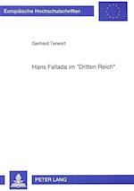 Hans Fallada Im -Dritten Reich-