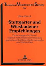 Stuttgarter Und Wiesbadener Empfehlungen