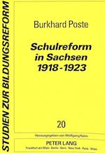 Schulreform in Sachsen 1918-1923