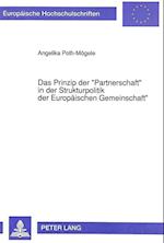 Das Prinzip Der -Partnerschaft- In Der Strukturpolitik Der Europaeischen Gemeinschaft