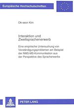 Interaktion Und Zweitsprachenerwerb