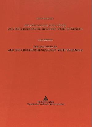 Die Saeugetiere Und Voegel Aus Der Fruehgeschichtlichen Wurt Elisenhof. Die Fischreste Aus Der Fruehgeschichtlichen Wurt Elisenhof