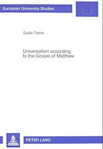 Universalism According to the Gospel of Matthew