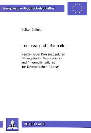 Interesse und Information