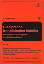 Die Sprache Franzoesischer Schueler