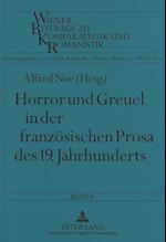 Horror Und Greuel in Der Franzoesischen Prosa Des 19. Jahrhunderts