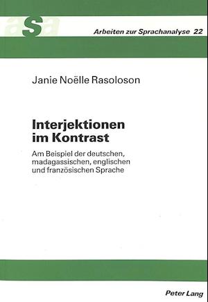 Interjektionen Im Kontrast