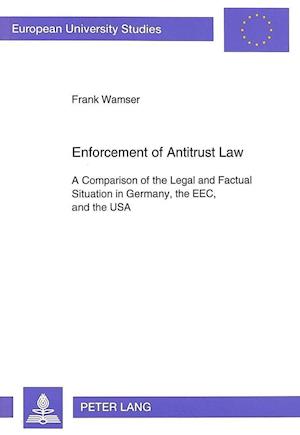 Enforcement of Antitrust Law