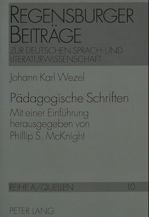 Paedagogische Schriften