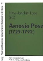 Antonio Ponz (1725-1792)