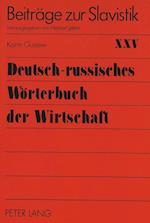 Deutsch-Russisches Woerterbuch Der Wirtschaft