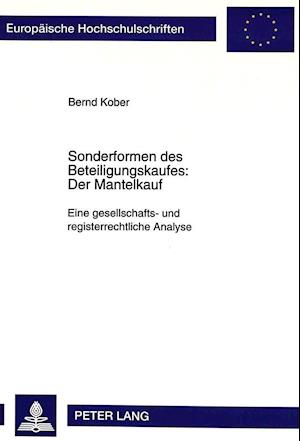 Sonderformen Des Beteiligungskaufes