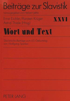 Wort und Text