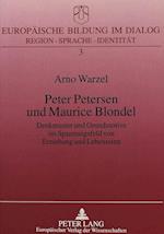 Peter Petersen Und Maurice Blondel