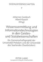 Wissensvermittlung Und Informationstechnologien in Den Geistes- Und Sozialwissenschaften
