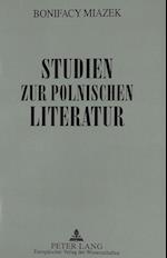 Studien Zur Polnischen Literatur