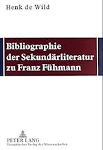 Bibliographie Der Sekundaerliteratur Zu Christa Wolf