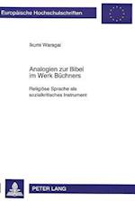 Analogien Zur Bibel Im Werk Buechners