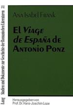 El Viage de Espana de Antonio Ponz