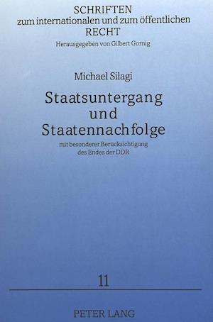 Staatsuntergang Und Staatennachfolge