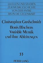 Boris Blachers Variable Metrik Und Ihre Ableitungen