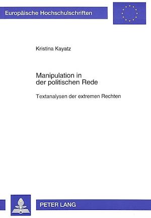 Manipulation in Der Politischen Rede