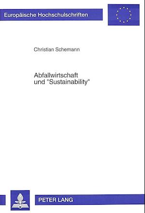 Abfallwirtschaft Und -Sustainability-