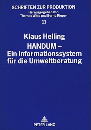 Handum - Ein Informationssystem Fuer Die Umweltberatung