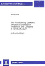 The Relationship Between Emotional Expression, Treatment and Outcome in Psychotherapy