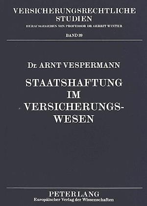 Staatshaftung Im Versicherungswesen