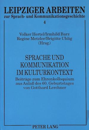 Sprache Und Kommunikation Im Kulturkontext