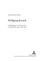 Wolfgang Kasack
