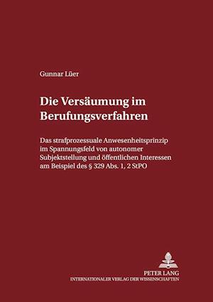 Die Versaeumung Im Berufungsverfahren