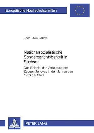 Nationalsozialistische Sondergerichtsbarkeit in Sachsen
