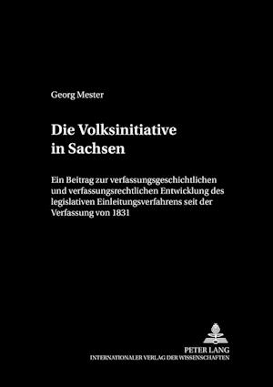 Die Volksinitiative in Sachsen