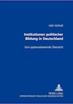 Institutionen politischer Bildung in Deutschland