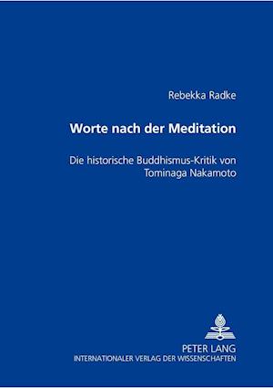 «Worte Nach Der Meditation»
