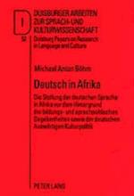 Deutsch in Afrika