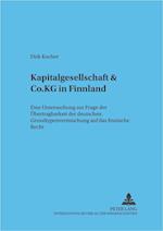 Kapitalgesellschaft & Co. KG in Finnland