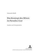 Das Konzept Des Boesen in "paradise Lost"