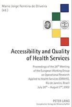 Accessibility and Quality of Health Services