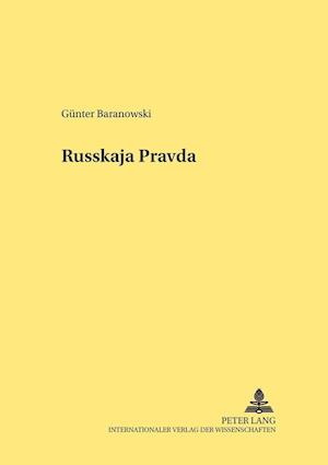 Die "russkaja Pravda" - Ein Mittelalterliches Rechtsdenkmal