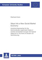Ways into a new Social Market Economy