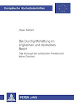 Die Durchgriffshaftung im englischen und deutschen Recht