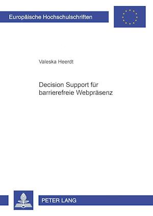 Decision Support Fuer Barrierefreie Webpraesenz