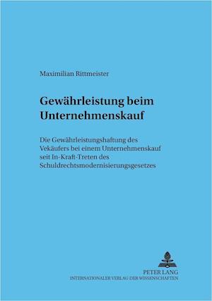 Gewaehrleistung Beim Unternehmenskauf