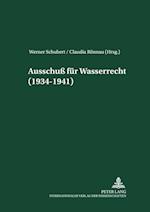Ausschuss Fuer Wasserrecht (1934-1941)