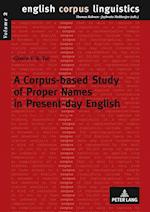 A Corpus-based Study of Proper Names in Present-day English
