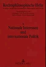 Nationale Interessen Und Internationale Politik
