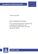 Der Unilateral Contract